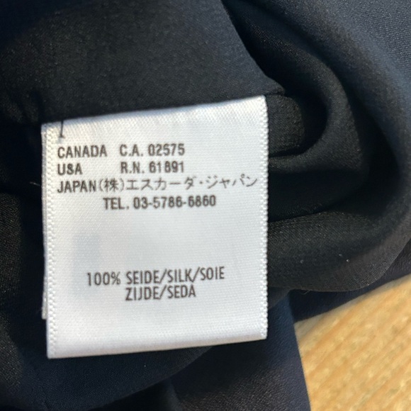 Escada Women’s Size 34 Strapless Dress Silk Beaded Knee Length Cocktail Formal - Picture 10 of 11